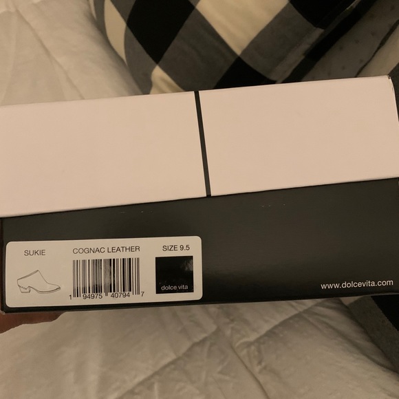 Dolce Vita Sukie Leather Western Mules. Brand New! - Picture 5 of 5